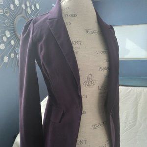 Purple Blazer--fitted style